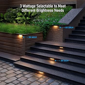 LEONLITE 7 Inch LED Hardscape Lighting, Update Retaining